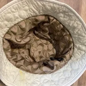 Coach | Accessories | Coach Quilted Signature C Bucket Hat  display picture 1